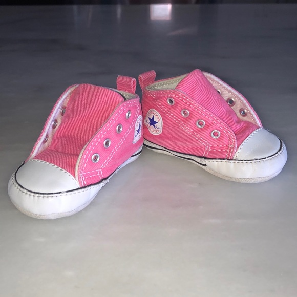 Converse Other - Converse Pink Baby Sneakers